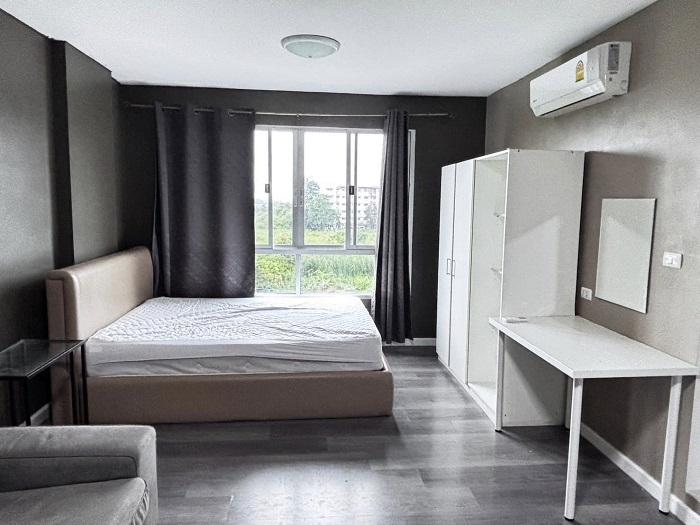 ขายคอนโดเฟอร์นิเจอร์ครบ ดีคอนโด แคมปัส รีสอร์ท บางนา ชั้น5 ถนนบางนา-ตราด กม.26 สมุทรปราการ. 2