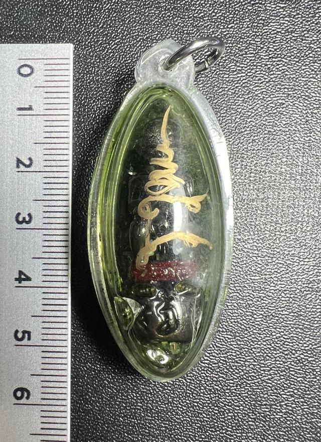 ⚰️ The Golden Oil Spirit: Look Krok Thep Rit "Wealth Caller" (Inlaid in Nam Man Prai) - Kruba Dhammamuni 2010 รูปที่ 6