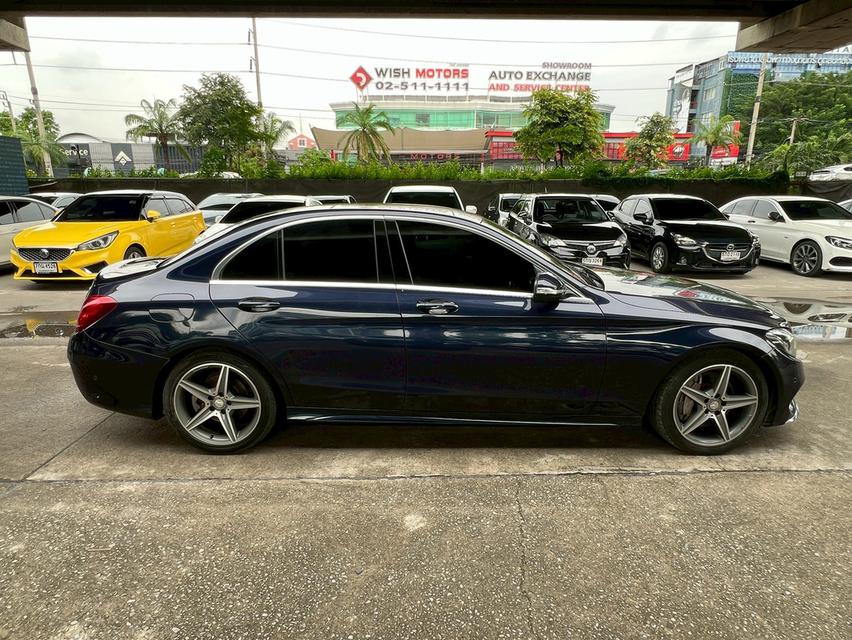 ขายรถ Benz C300 Bluetec Hybrid AMG W205  ปี 2015 สีน้ำเงิน เกียร์ออโต้ 8