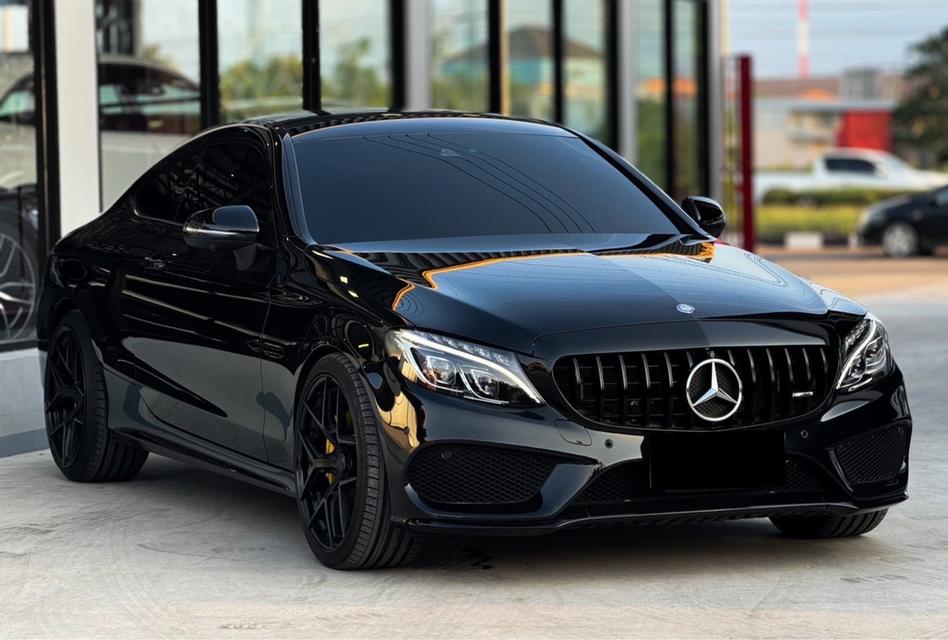 รหัสรถ MCA53 2016 BENZ C250 COUPE AMG DYNAMIC  ชุดแต่งเต็ม  BLACK SERIES 6