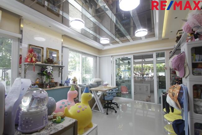 บ้านเดี่ยวคาซ่าวิลล์สุขุมวิท103 Casa Ville Sukhumvit 103 ตกแต่งต่อเติมพร้อมอยู่ 71.7ตารางวา บ้านตัวอย่าง บ้านรุ่นใหญ่ หน้าบ้านไม่มีบ้านตรงข้าม บ้านมุม 5