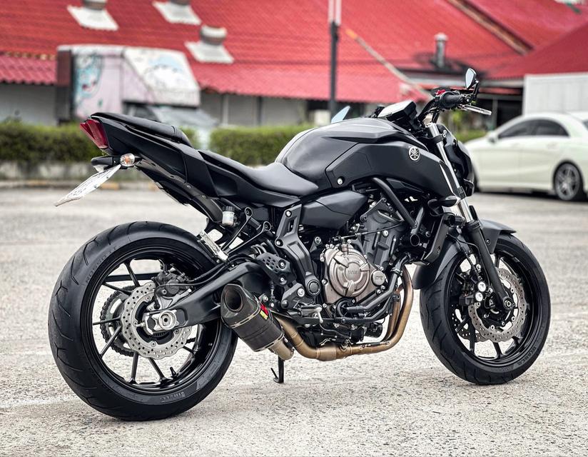 ส่งต่อ Yamaha MT07 สีดำด้าน ปี 2018 3