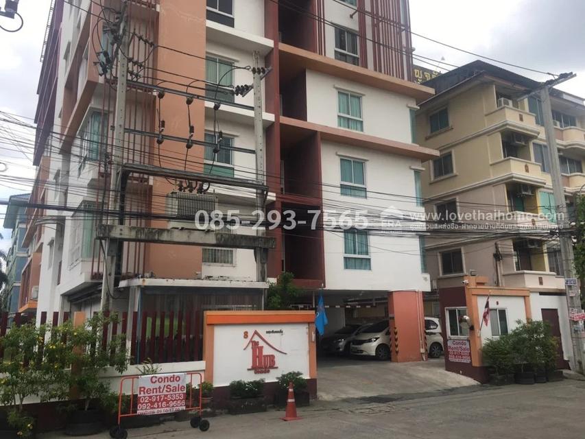 ขายด่วน!! คอนโด เดอะ ฮับบ์ รามคำแหง 164 (The Hub Condo) พื้นที่ 30.12 ตรม. ชั้น 6 ห้องสภาพดี พร้อมเข้าอยู่ ห่างสถานีรถไฟฟ้าสายสีส้ม เพียง 300 เมตร 3