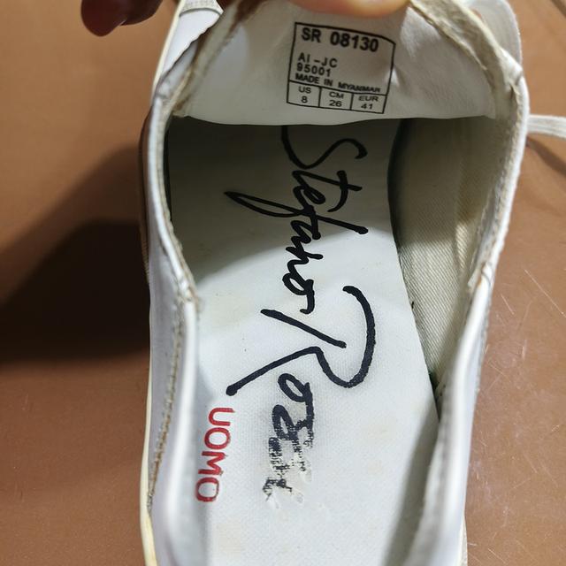 Stefano RossiSize 41/26 cm⭐⭐⭐⭐ Pre-owned/ Great Condition🔥 Price : 590฿ รูปที่ 6