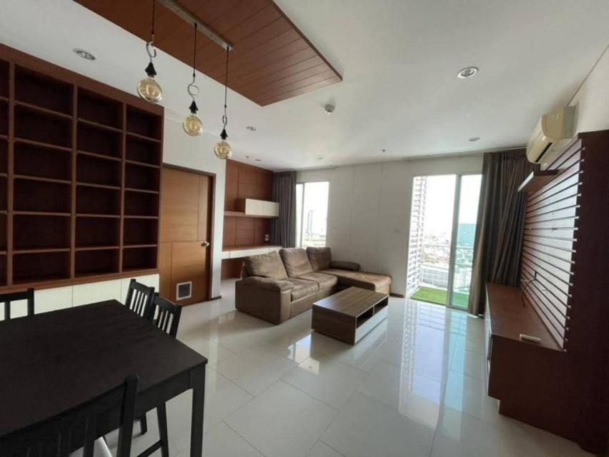 ให้เช่า คอนโด วิลล่า สาทร  ชั้น 25 ขนาด 84 ตรม. ราคาเช่า 34,000 บาท-เดือน 6