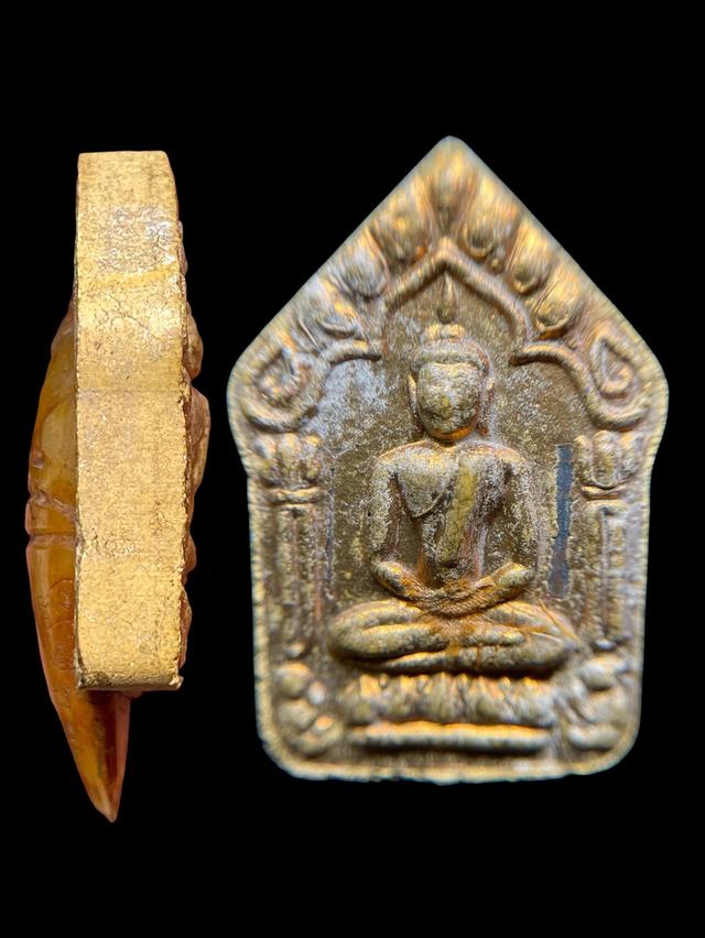 พระขุนแผนผงพรายกุมาร หลวงปู่ทิม วัดละหารไร่ ปี15 บล็อกแรก เนื้อว่านดอกทอง รูปที่ 17