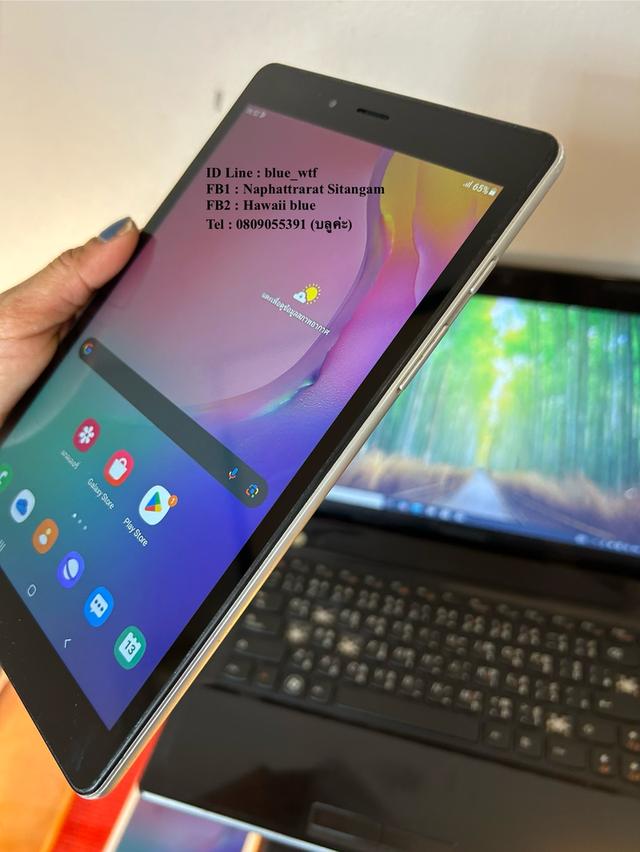 Samsung Tab A 8.0 (2019) จอ8นิ้ว ใส่ซิมโทรได้ 4G Android 11โหลดได้ทุกแอพ ใช้งานปกติ ได้ทุกซิม 6