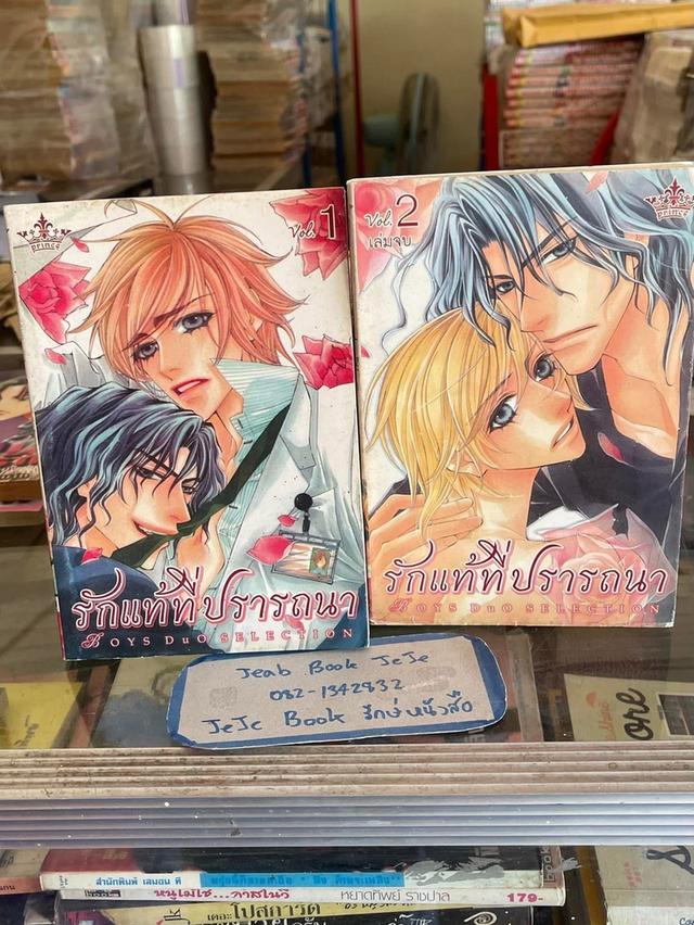 หนังสือการ์ตูน วาย BL 2 เล่มจบ