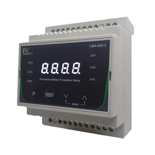 เทอร์มิสเตอร์ (Thermistor) คือเซ็นเซอร์วัดอุณหภูมิ Thermistor Motor Protection Relay อุปกรณ์วัดค่าอุณหภูมิและป้องกันมอเตอร์แบบดิจิตอล 