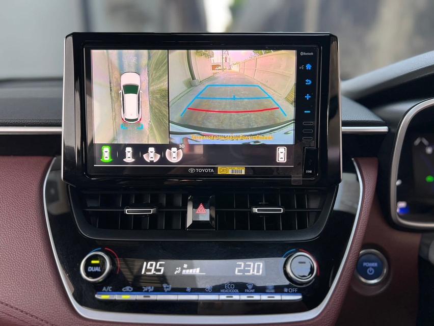 รหัสรถ WRT385 2021 TOYOTA COROLLA CROSS, 1.8 HYBRID PREMIUM SAFETY รูปที่ 12