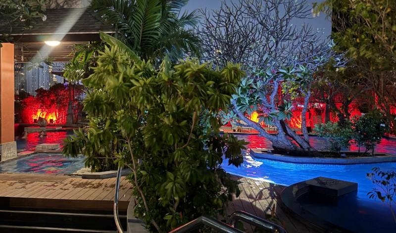 Penthouse ให้เช่า 2นอน ใกล้ MRTเพชรบุรี 670ม. มักกะสัน คอนโดหรู เซอร์เคิล 75 ตร.ม. ห้องหัวมุม ชั้น 25 รพ.บำรุงราษฎร์ 600 6