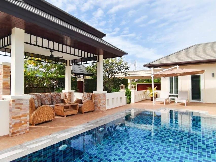 บ้านพักพูลวิลล่า โครงการ Nice Breeze 6 หัวหิน วิลล่าส่วนตัวบนที่ดินผืนใหญ่ 150 ตร.ว. รีโนเวทใหม่เอี่ยมพร้อมอยู่ 1