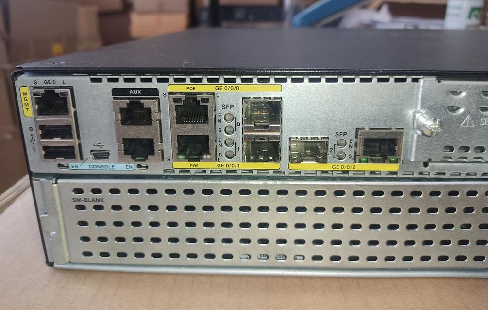 Cisco ISR4351/K9 w/Perf & APP & SEC License มือสองทดสอบแล้ว ประกัน 1 ปี จากผู้ขาย 4