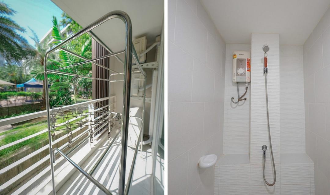 ให้เช่า Condo Elements Srinakarin ตรงข้ามซีคอนสแควร์ 58 ตารางเมตร 2 ห้องนอน 2 ห้องน้ำ ชั้น 1 ตึก 4 ติดสระว่ายน้ำ ตกแต่งครบ (Owner Post) 8