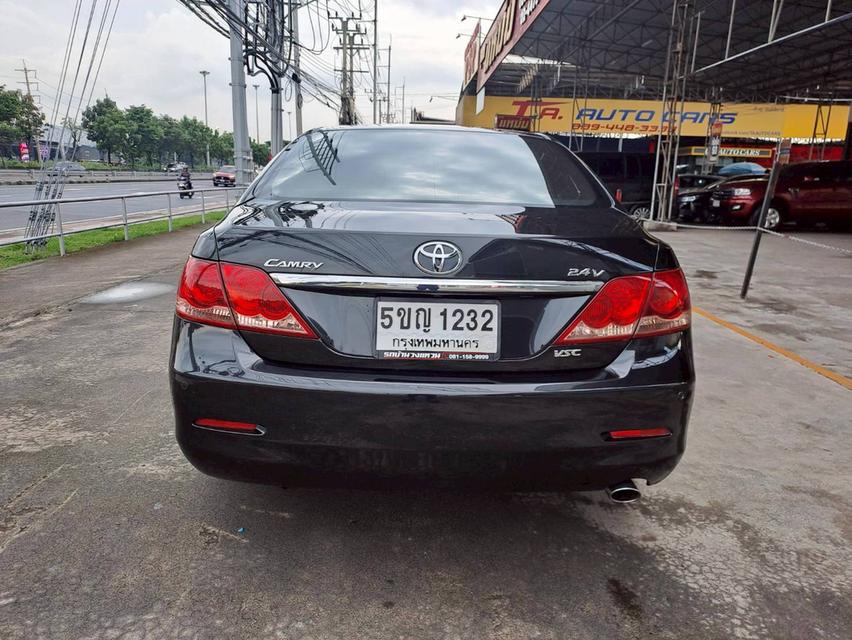 TOYOTA CAMRY 2.4 V รุ่นท็อปปี2008 สีดำ