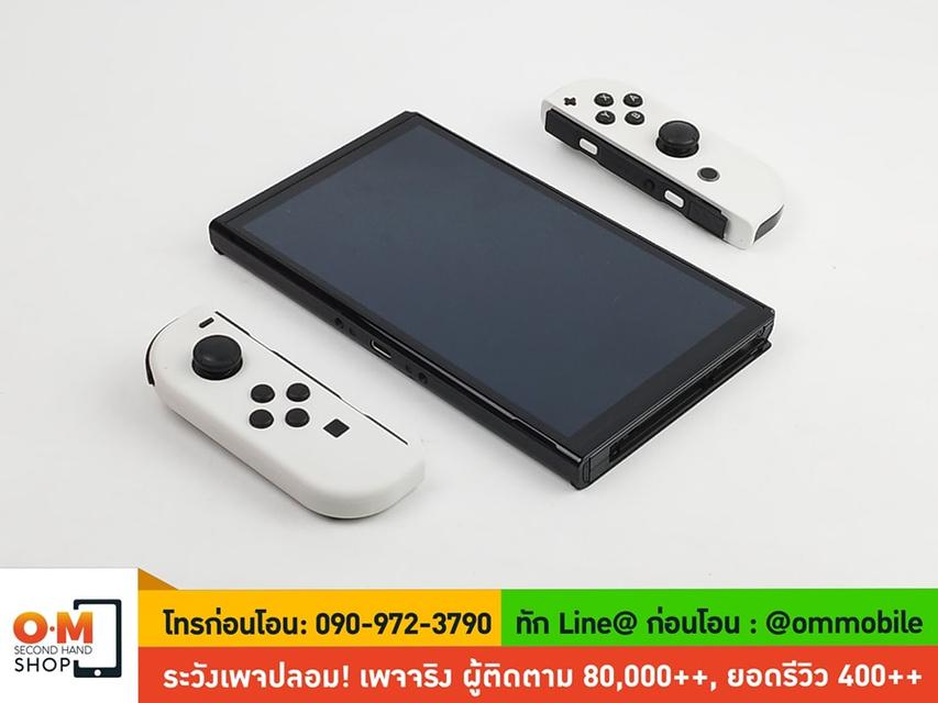 ขาย/แลก Nintendo Switch OLED สีขาว สวยครบกล่อง เพียง 6,990 บาท 3