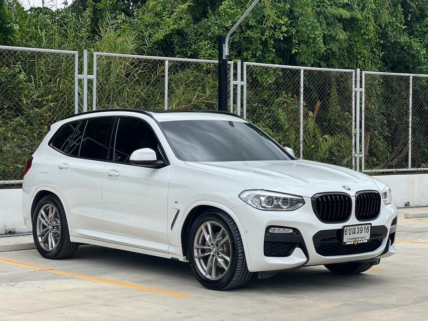 (แจ้งรหัสรถ NCT216) BMW X3 xdrive20d M Sport ขาว 2019 จด 2020