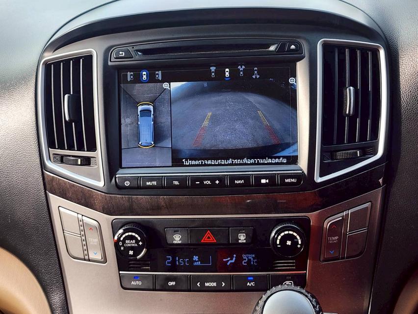 รหัสรถ 67GG549 🚐🚙HYUNDAI H1 DELUXE 2018 ตัวสุดท้าย สีดำ ภายในเบจ 13