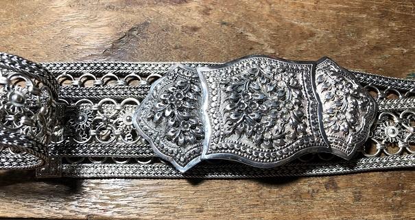 เข็มขัดโบราณ silver 92.5% รูปที่ 3