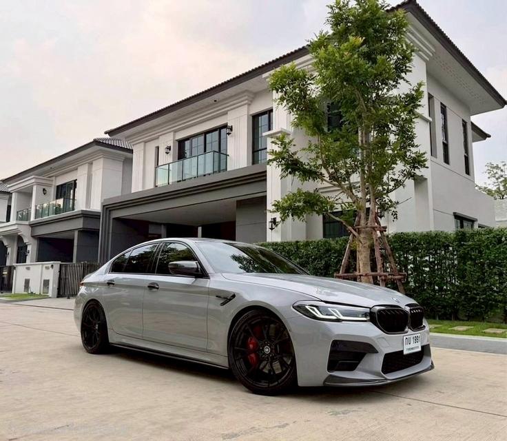 รหัสรถ AP1991 Bmw 520D Msport Lci 2021 ดีเซล สีเทา