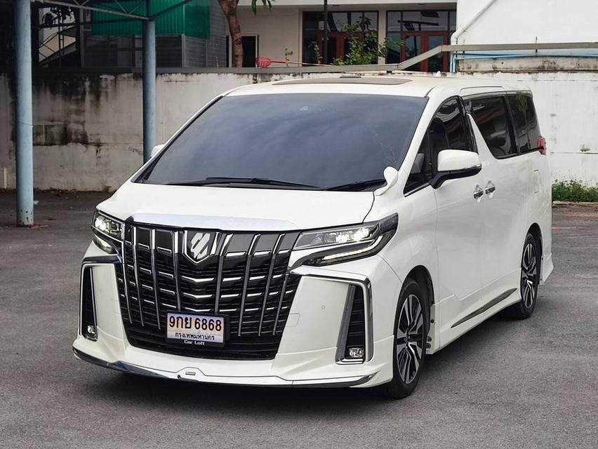 TOYOTA ALPHARD 2.5 SC PACKAGE 2022 จด23 รถใหม่สภาพป้ายแดง ไมล์น้อยสุดในตลาด ราคาสุดคุ้ม