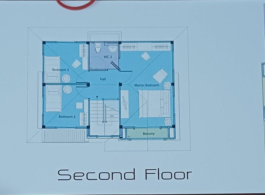 บ้านเดี่ยว 2ชั้น  50 ตรว. โครงการ landceo ซอยวัดพระเงิย 15