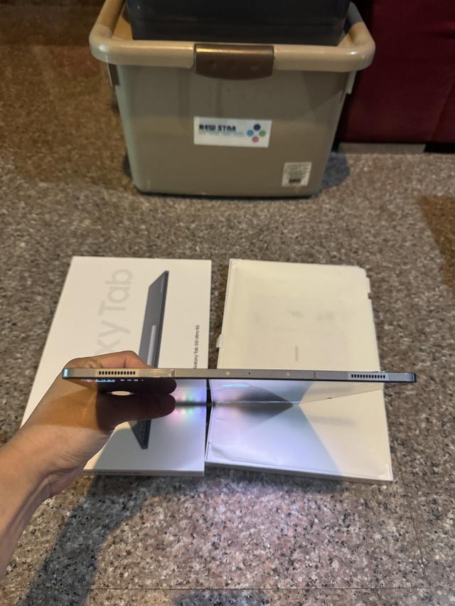 ขายๆๆๆถูกSamsungTabS10Ultra5Gสีใหม่MoonStone Gray 512กิ๊กRam12 LTE ใส่ซิมได้ ยกกล่องอีมี่ตรงอุปกรยังไม่แกะใช้เลยคับใหม่มากกสูนTrueสภาพสวยการใช้งานดีเย รูปที่ 3