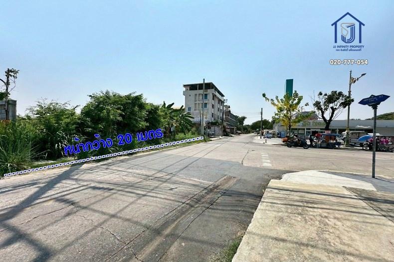 ขายที่ดินถมแล้ว 184 ตารางวา ซอยเพชรเกษม 77 หน้ากว้าง 20 เมตร ใกล้รถไฟฟ้า หลังสอง 1