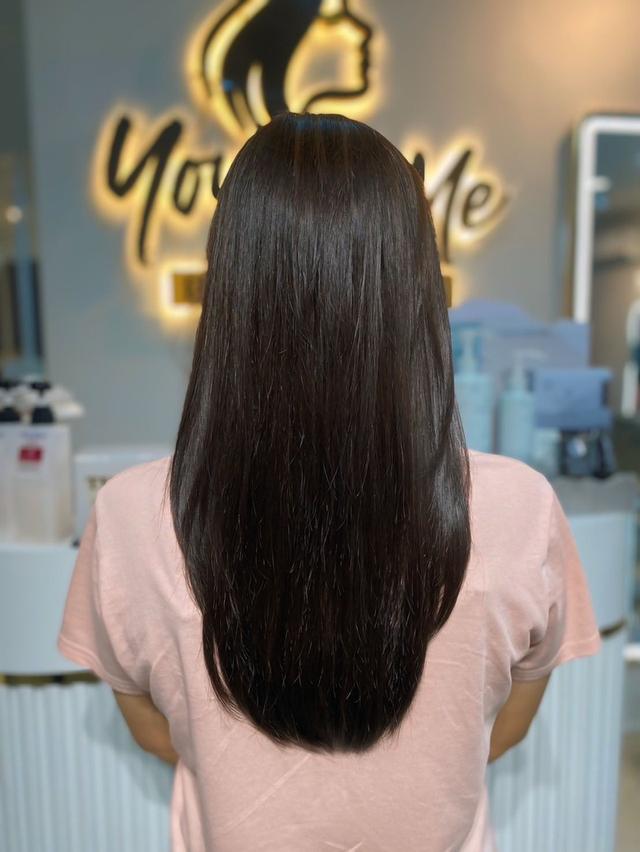 You&Me Beauty Salon Huahin (ยูแอนด์มี บิวตี้ ซาลอน หัวหิน) ร้านทำผมประจวบฯ ออกเเบบทรงผม ทำสีผม ยืดผม ดัดผม ซ่อมผมเสีย ทำเล็บ ต่อขนตา ประจวบคีรีขันธ์ รูปที่ 12