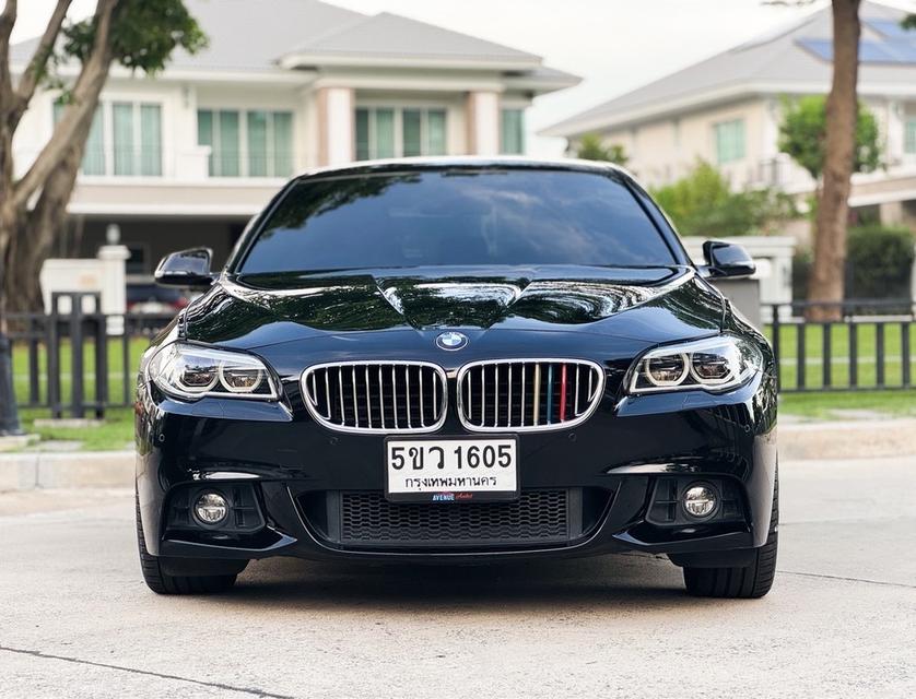 รหัสรถ AVA1605 🎉 BMW 525d M-Sport LCI โฉมใหม่ F10 ปี 2014
