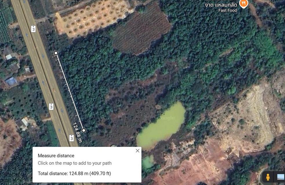 ขาย/เช่า ที่ดินติดถนนสุขุมวิท หน้ากว้าง 120 เมตร อำเภอเมืองตราด เนื้อที่ 20 ไร่ 3