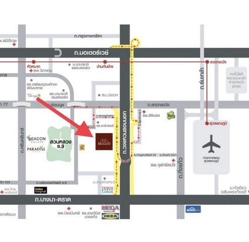 P643 ให้เช่า ขาย บ้านเดี่ยวโครงการ ทู แกรนด์ โมนาโค บางนา-วงแหวน TWO GRANDE MONACO Bangna-Wongwaen 2