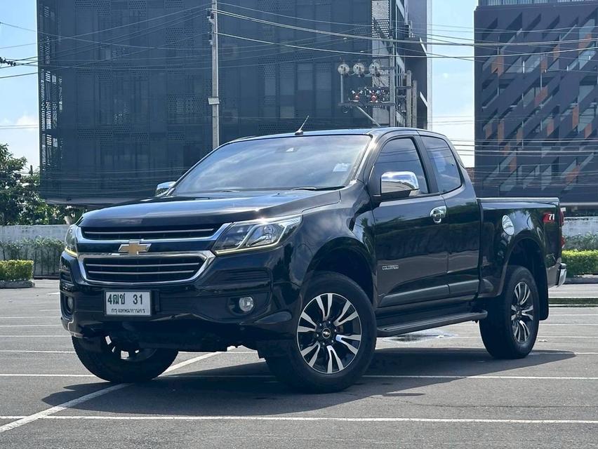 รหัสรถ QT31 CHEVROLET COLORADO CAB ตัวสูง 2.5 ดีเซล ตัวTOP LTZ Z71 เกียร์ Auto สีดำ ปี 2019