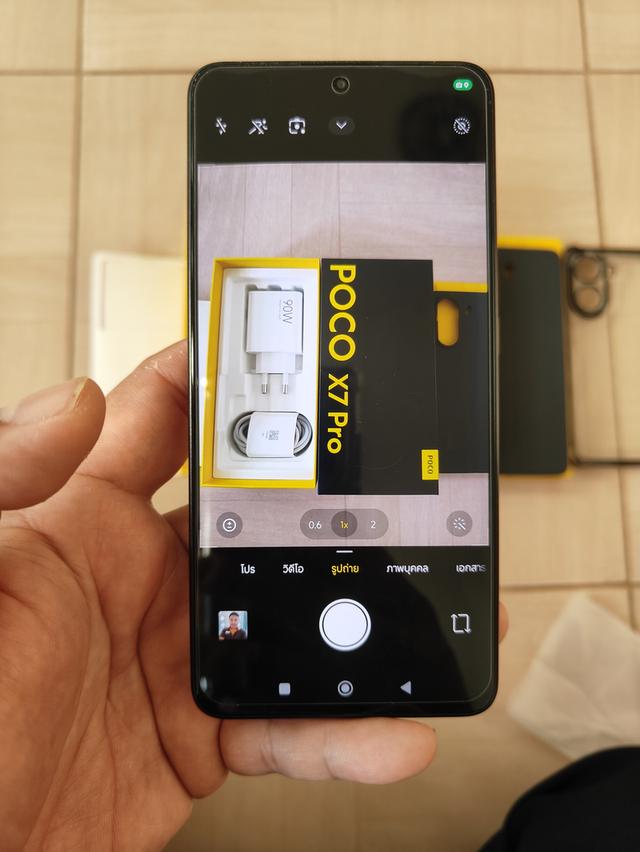 POCO X7 PRO 12/512 สีเหลืองดำ รูปที่ 4