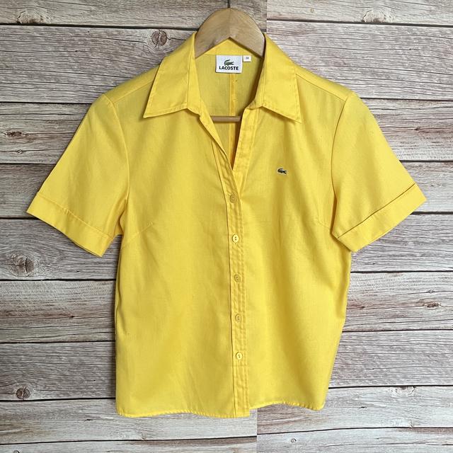 lacosteเสื้อเชิร์ตมือสอง