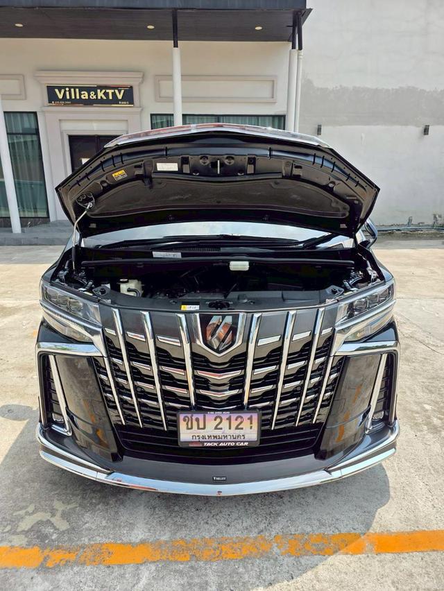 Toyota ALPHARD 2.5SC PACKAGE สีดำ ปี 2021 ไมล์ 40,000 กม. รูปที่ 6