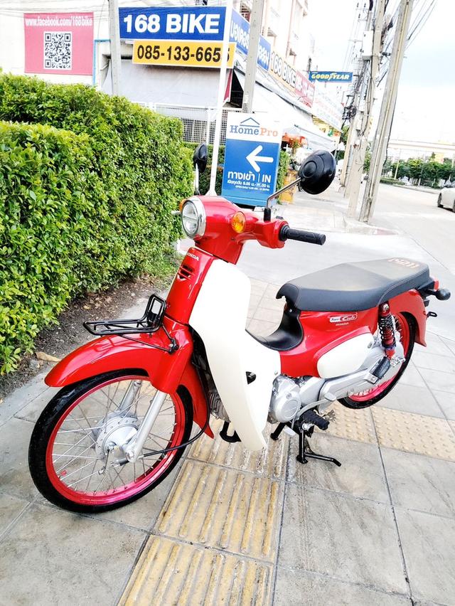 Honda Supercub สตาร์ทมือ ปี2023  สภาพเกรดA 4867 km เอกสารพร้อมโอน 5