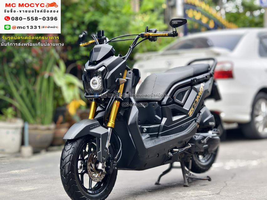 Zoomer x 2020 ไมล์ดิจิตอล เครื่องท่อเดิมชุดสีสวย เล่มชุดโอนครบ  No878   2