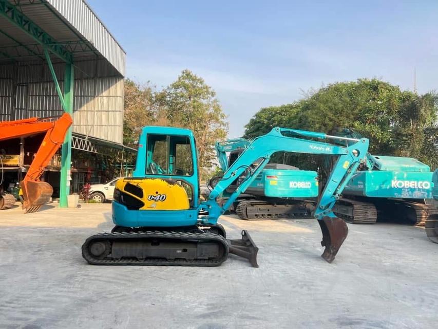 รถขุดเล็กเก่าญี่ปุ่น KUBOTA U40-3 4