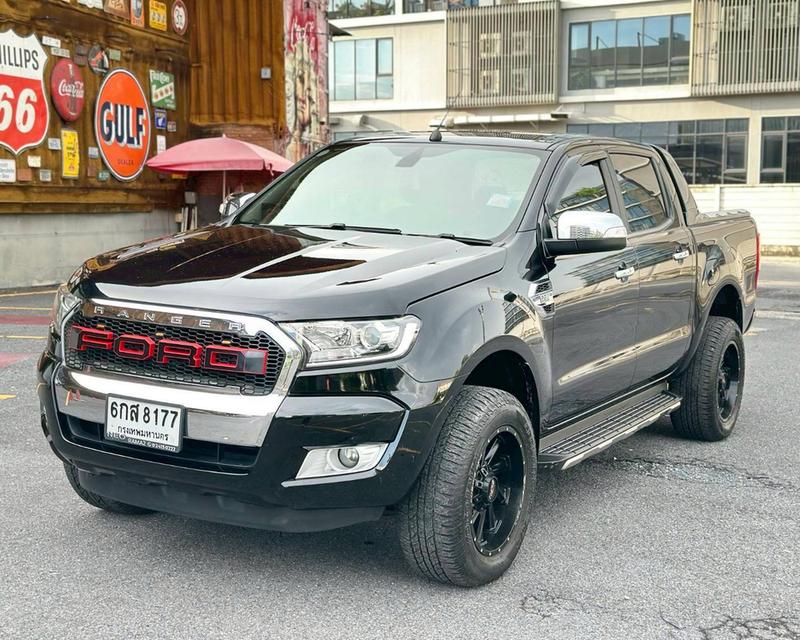 FORD RANGER 2.2 XLT HI-RIDER DOUBLE CAB เกียร์ Auto สีดำ ปี2017 9