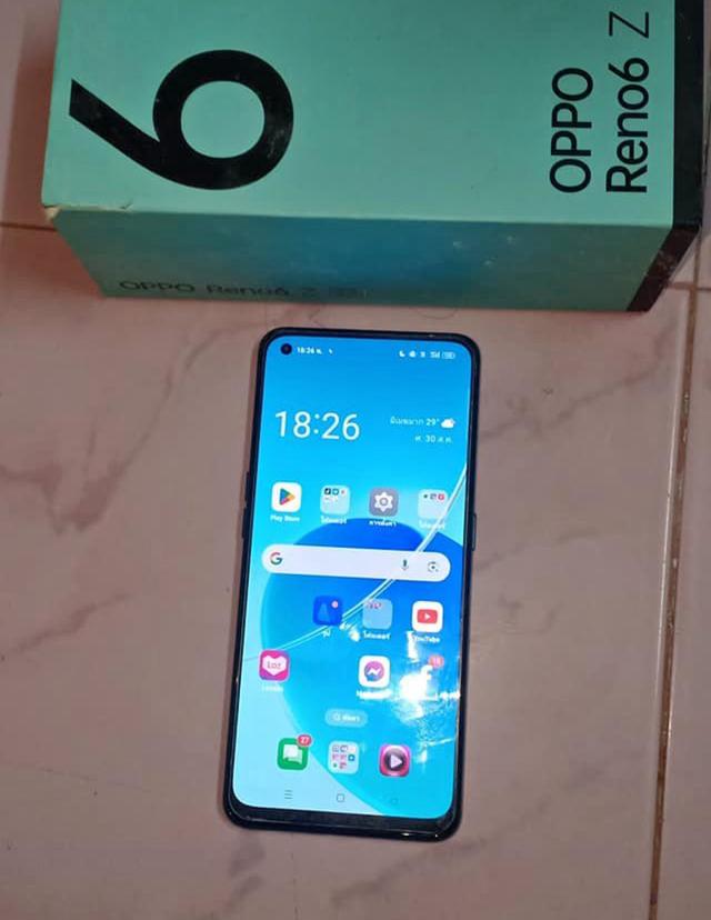 Oppo Reno 6 อุปกรณ์ครบกล่อง