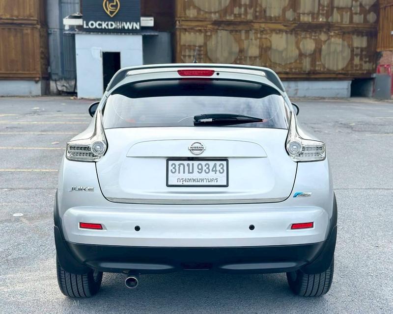 รหัสรถ QT9343 Nissan Juke 1.6 V รุ่น Top  เกียร์ Auto สีเทา ปี2014 10