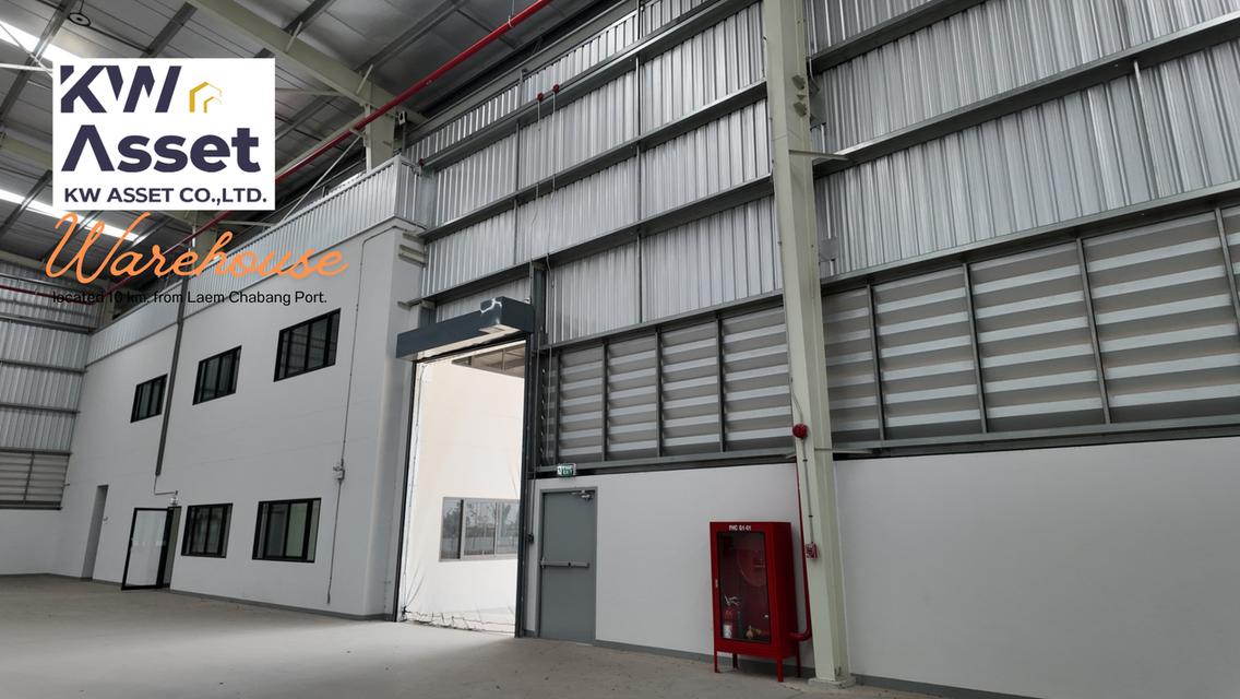 ให้เช่าโกดัง จำนวนมาก คลังสินค้า NEW! ใกล้ท่าเรือแหลมฉบัง 10 km. 3