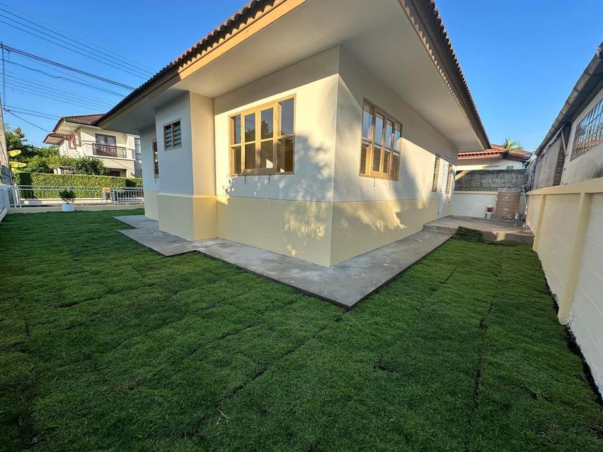 ขายบ้านเดี่ยวชั้นเดียวรีโนเวทใหม่ โครงการแลนด์แอนด์ เฮ้าส์ ราคา 1,990,000 บาท โซนหนองจ๊อม หมู่บ้าน ปาริชาติ เ 6