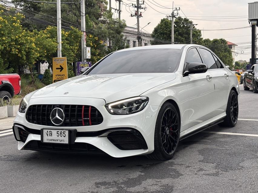 รหัสรถ KPV565 2022 MERCEDES BENZ E220d AMG SPORT