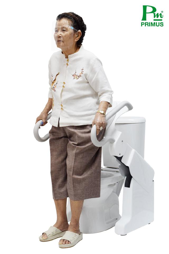 รูป อุปกรณ์พยุงสำหรับโถสุขภัณฑ์ Toilet Lift PHC-01-Series 2