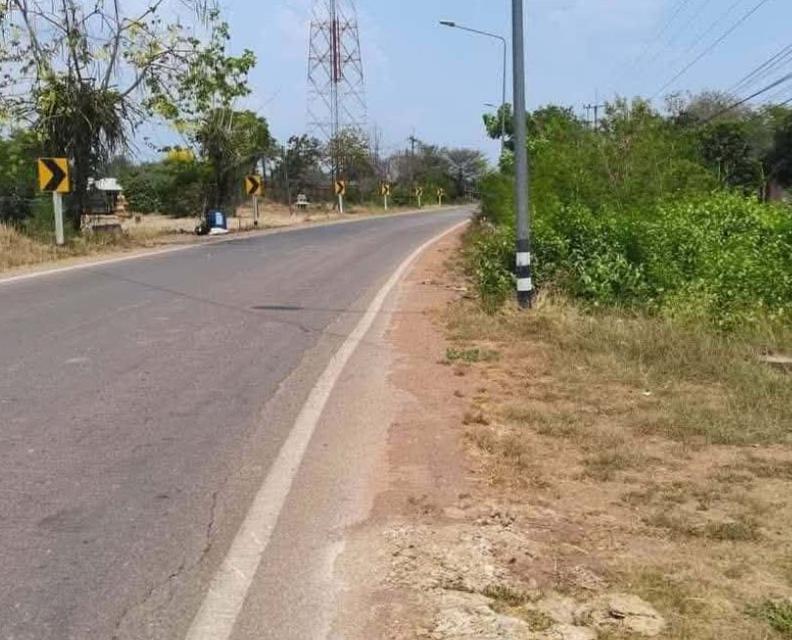 ขายที่ดินบางกระเจ็ดถมแล้ว 176 ตรว. ติดถนนฉช.5033 ใกล้วัดลาดบัวขาว-850เมตร อ.บางคล้า ฉะเชิงเทรา 5