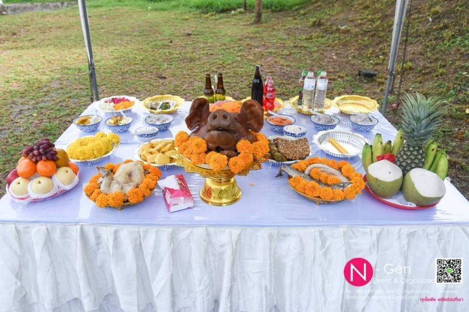  รับจัดพิธีสงฆ์ งานทำบุญ ทำบุญเลี้ยงพระ ทำบุญขึ้นบ้านใหม่ ทำบุญเปิดบริษัท เช่าอุปกรณ์พิธีสงฆ์  9