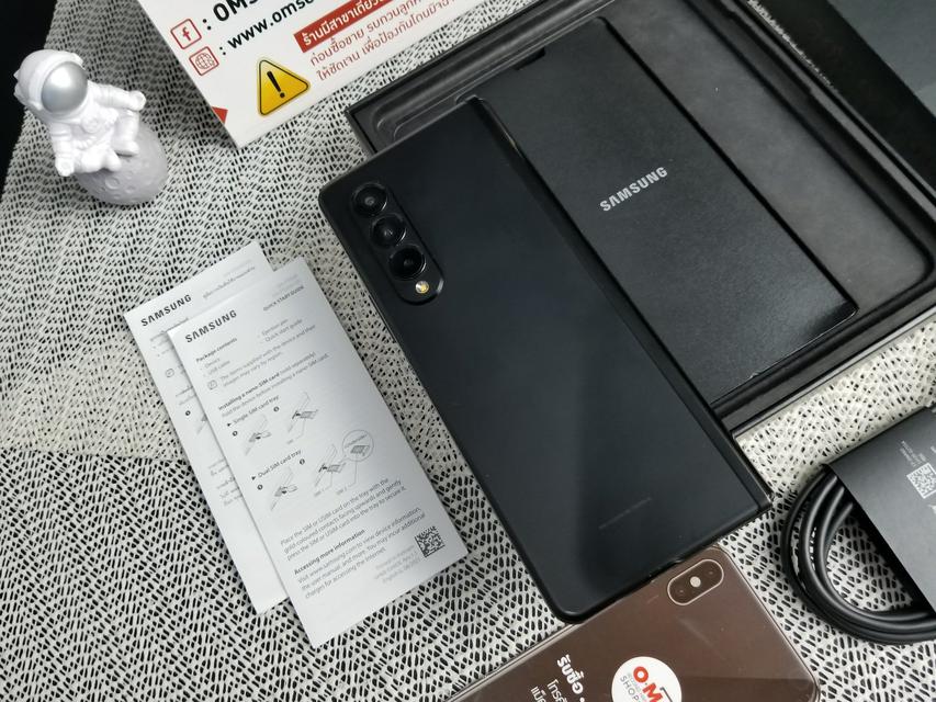 ขาย/แลก Samsung Galaxy Z Fold3 5G 12/256GB Phantom Black ศูนย์ไทย ประกันศูนย์ 09/2565 เพียง 36,990 บาท  6