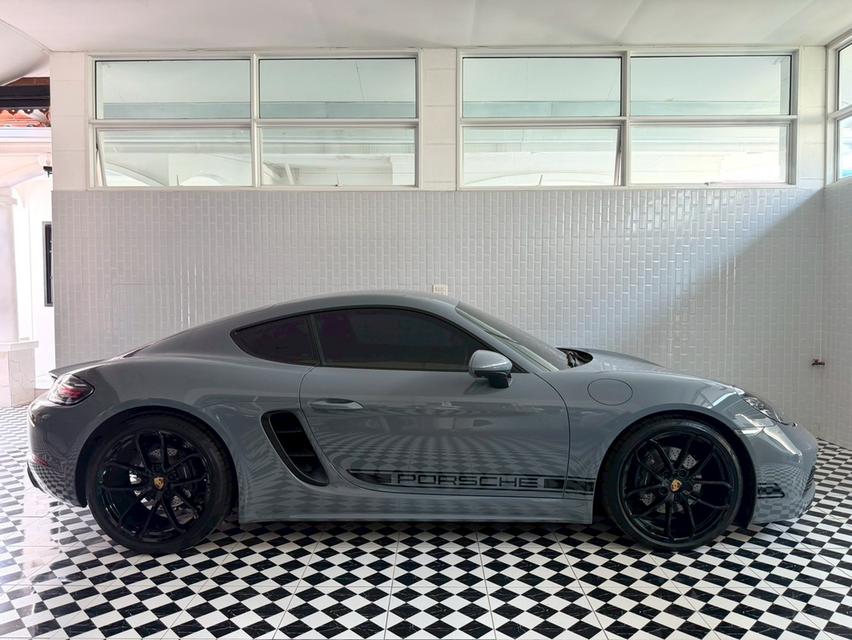 Porsche 718 Cayman Style Edition 2024 สีเทา ภายในแดง รถสวยไมล์น้อย มีไฟแนนซ์เหลือ รูปย่อยที่ 4